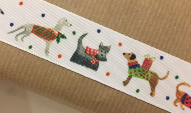 Gift Wrap Dogs (per metre)