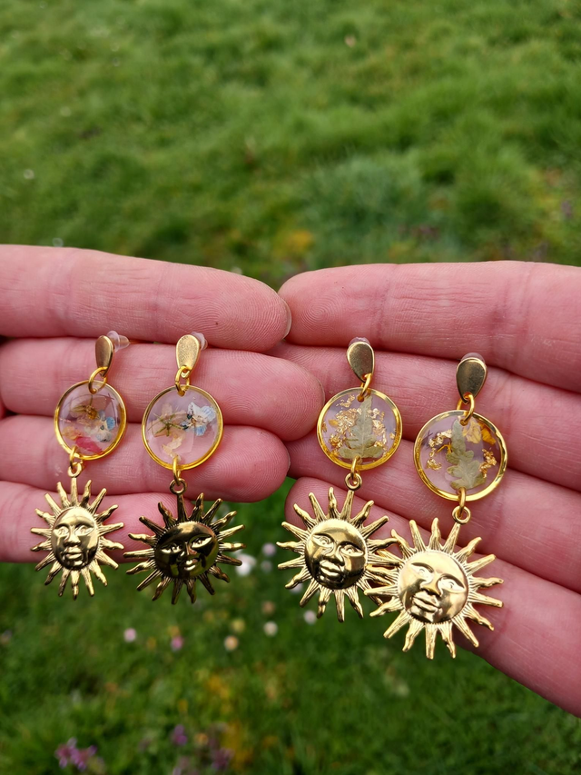 Boucles d'oreilles heol