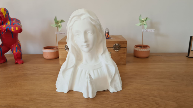 Buste Vierge Marie (Couleur au choix)