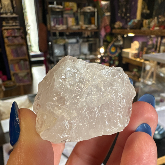 Clear quartz £5 chunk