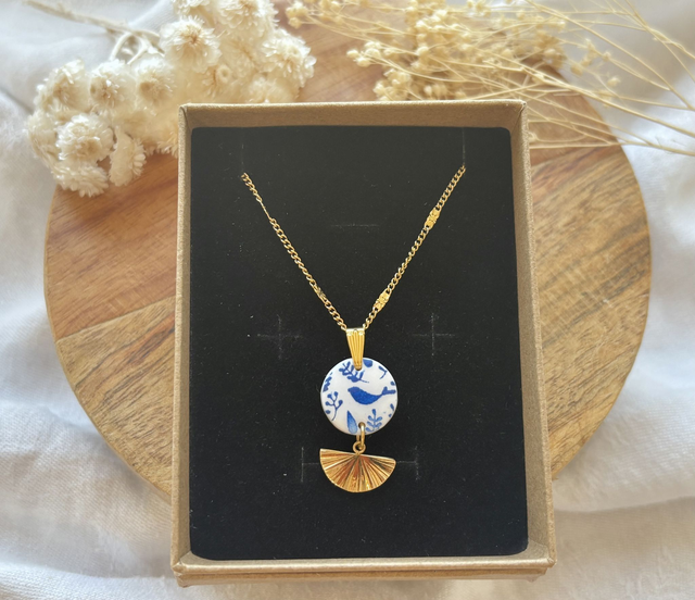 Collier - SAPHIR - mini rond