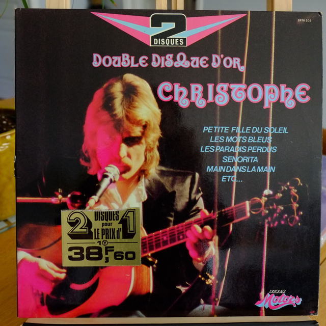 CHRISTOPHE - Double disque d&#039;or
