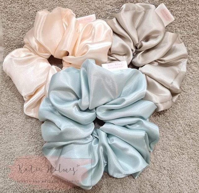 Luxury silky sleep scrunchie