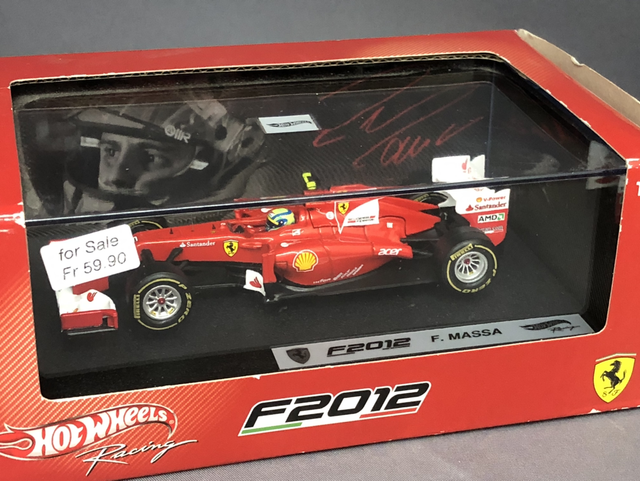 Ferrari F2012  F. Massa Hot Wheels 1:43