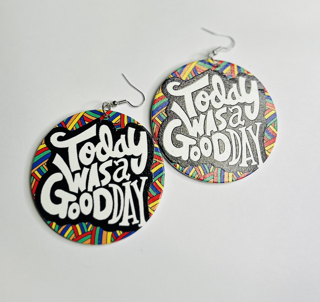 Oorbellen Today was a good day