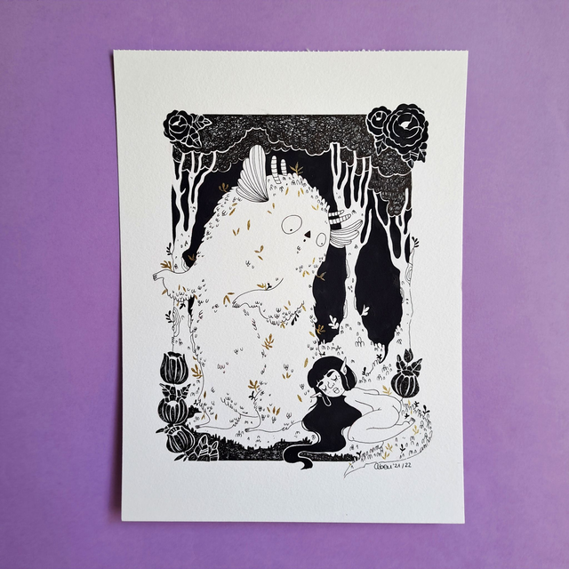 "Monstruo" | Inktober 21