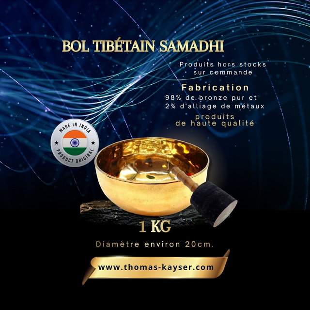 Bol Chantant Tibétain Samadhi 1kg