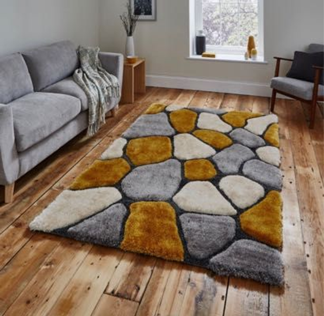 Noble House 5858 Grey/Yellow