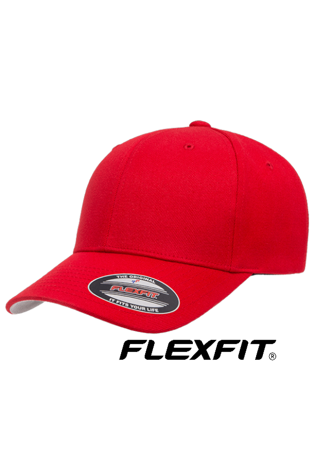 🧢 CASQUETTE BASEBALL FLEXFIT® EN MÉLANGE DE LAINE PREMIUM CUSTOM 3D COMPRIS*