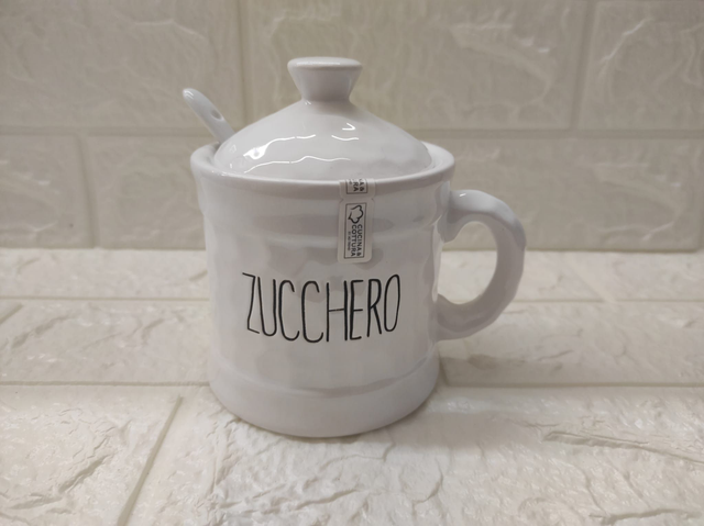 Zuccheriera in ceramica