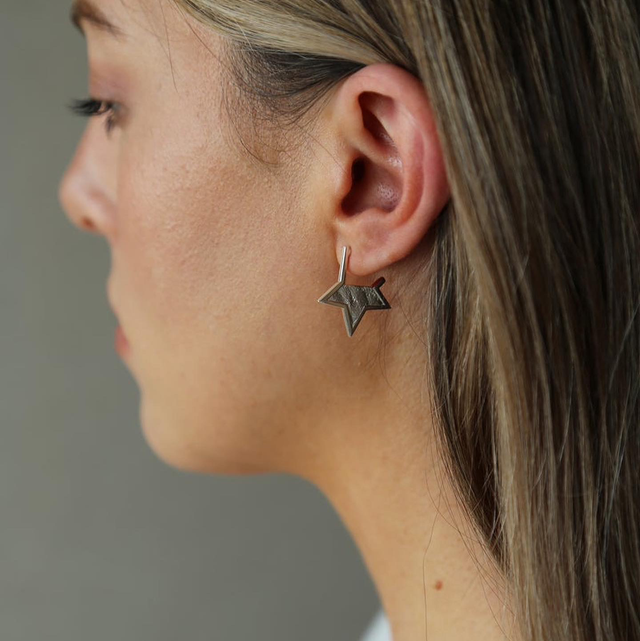 Tutti & Co Nova earrings silver