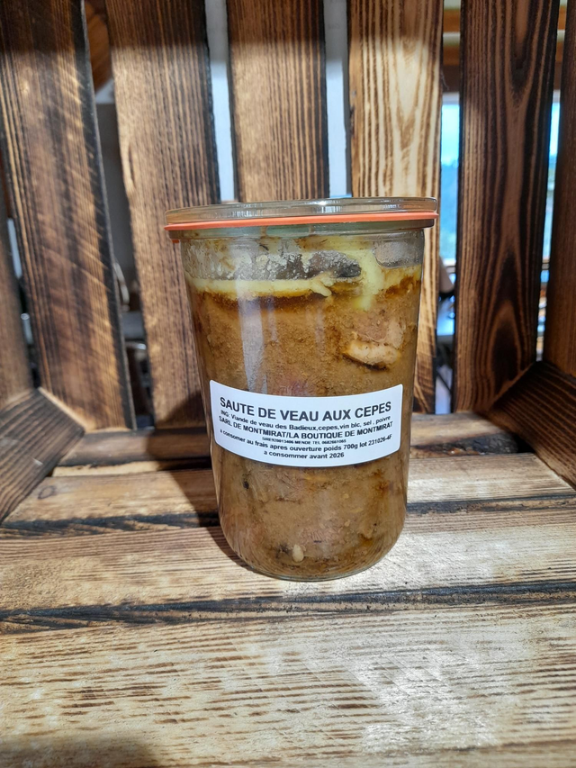 SAUTÉ DE VEAU AUX CÈPES