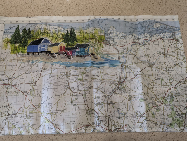 Wells next the Sea tea towel