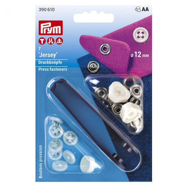 Prym: Drukknoop Jersey