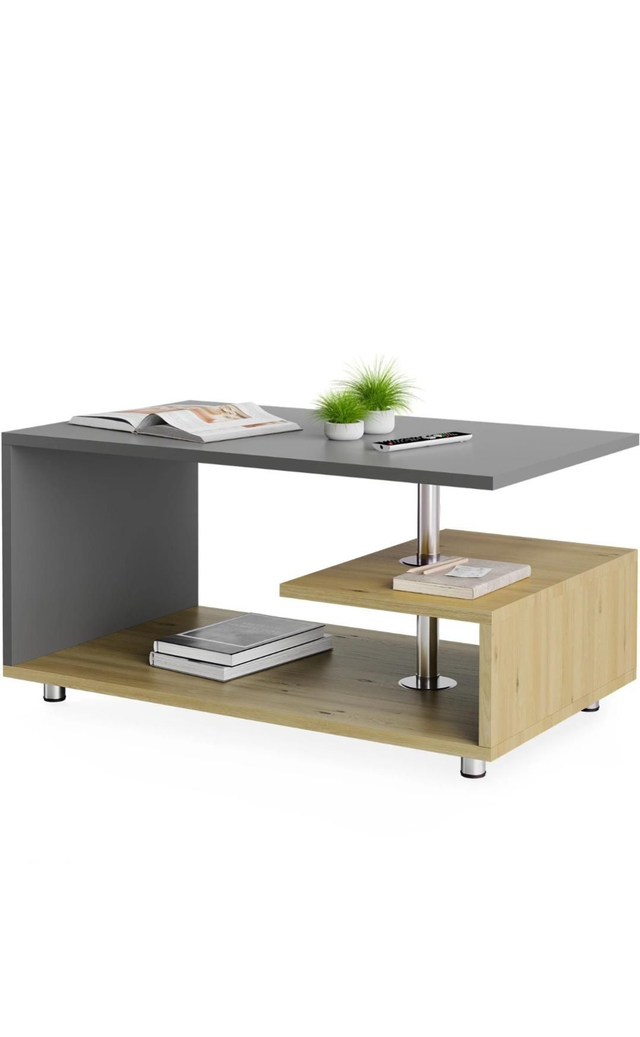 CASARIA® Couchtisch Orlando holz grau – B-Ware

