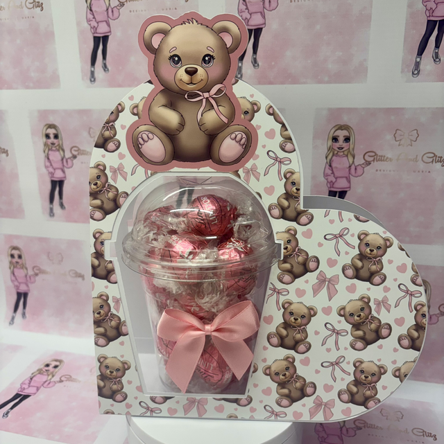 Heart Shaped Sweet Dome Cup Holder 