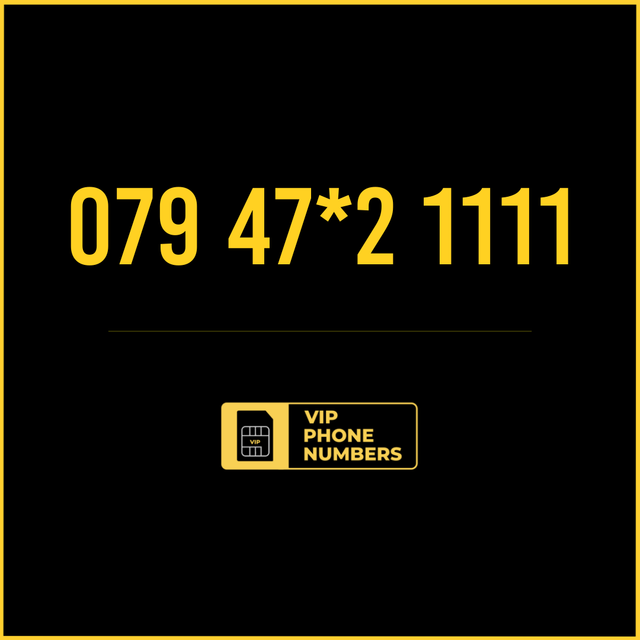 079 4752 1111 - VIP Gold Phone Number 