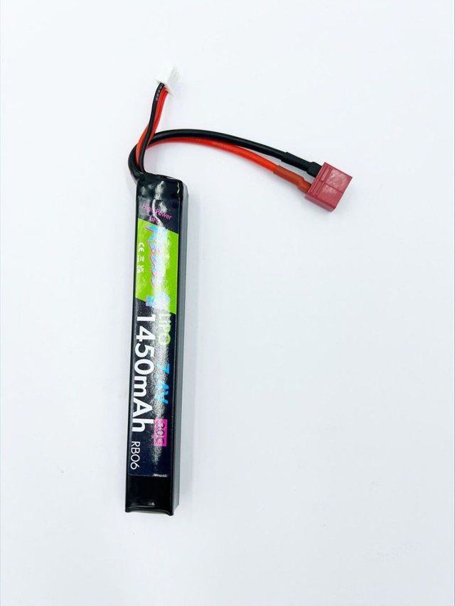 Rebel Battery - 1450mAh Lipo 7.4V 30C Stick - Deans