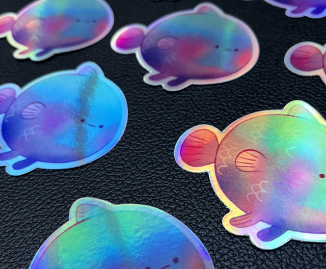 Poisson arc en ciel Holographique