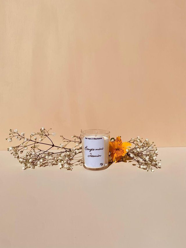 Bougie mini jasmin 70g