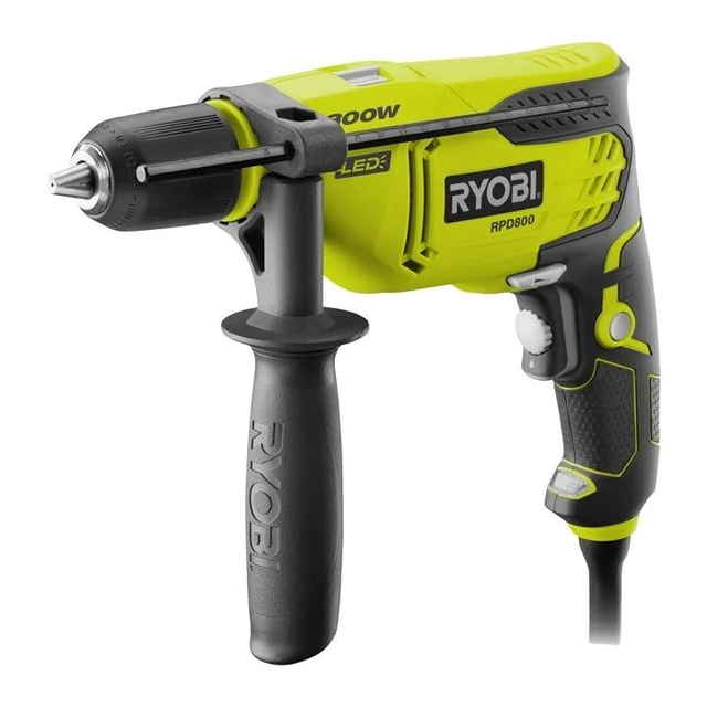 Taladro Percutor con cable  RYOBI  800W   ref. RPD800K