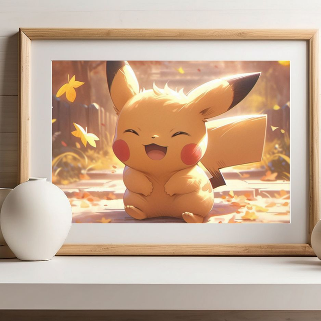 Affiche Pikachu