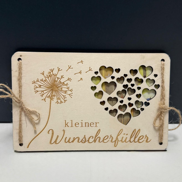 Geschenkkarte "kleiner Wunscherfüller"