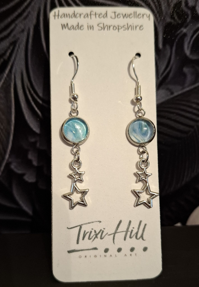 Reach for the Sky &amp; Stars - Drop Earrings