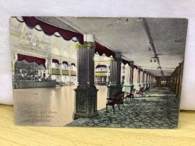 Empress Ball Room, Winter Gardens, Blackpool, Lancashire, Baur's Series vintage postcard. Our Ref No R441 £2.50