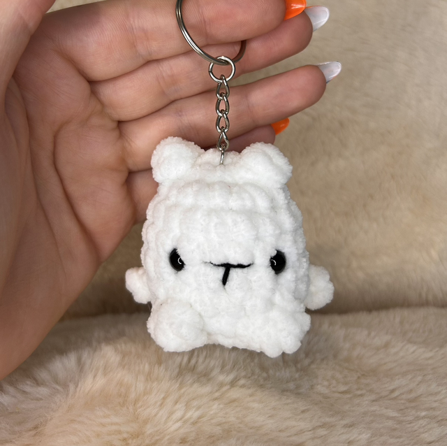 Porte-clés Ours Blanc