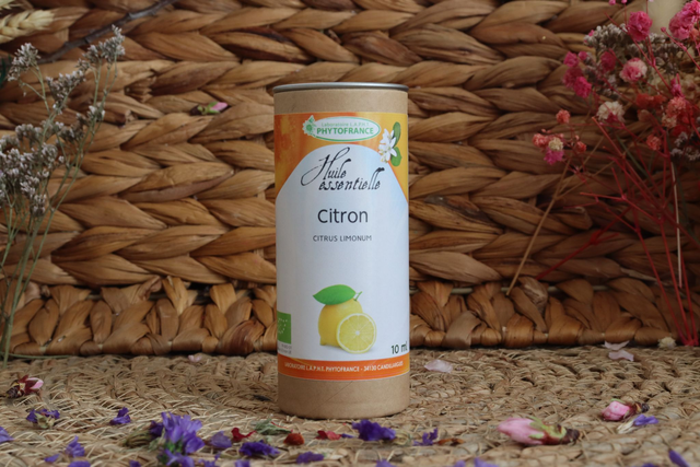 Huile Essentielle Citron BIO (Citrus Limonum) 10ml