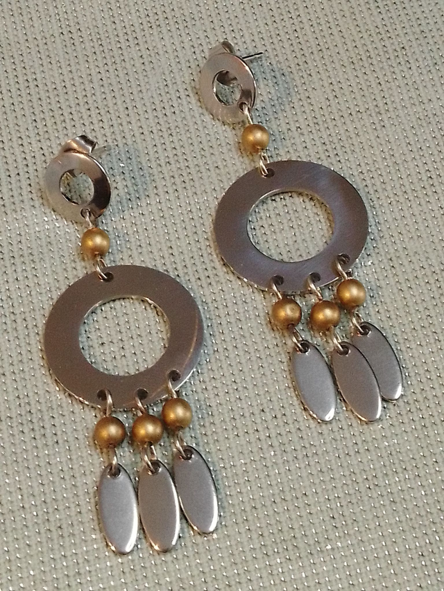 Boucles d&#039;oreilles - METALLIK