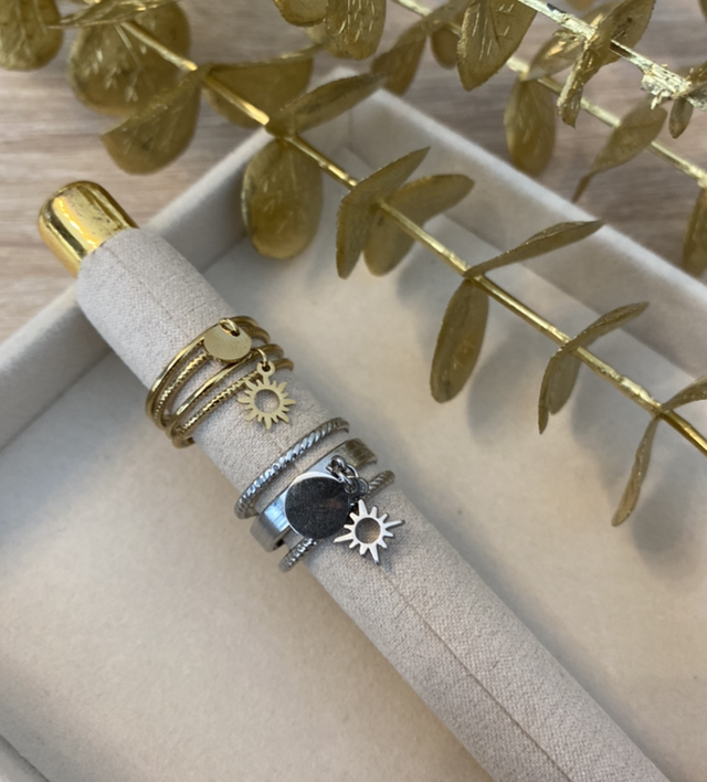 Bague ajustable Neptune 