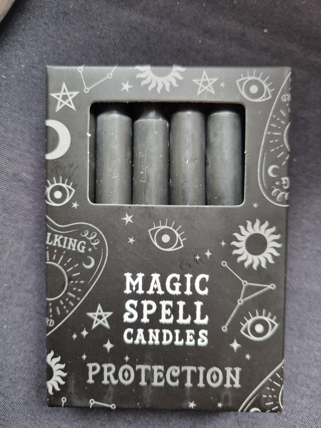 Bougie rituel Noir Protection