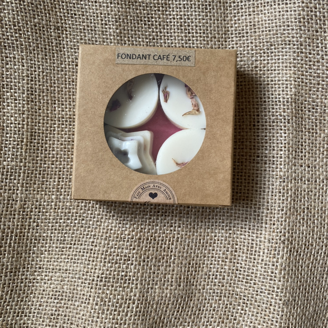 Fondant artisanal café 4x20g