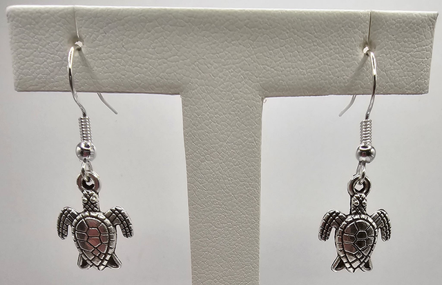 Turtle Earrings.