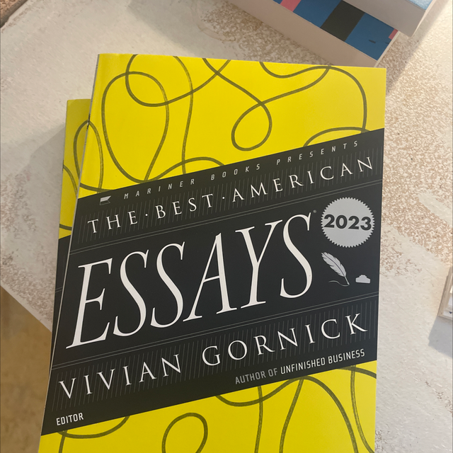 best american essays vivian gornick