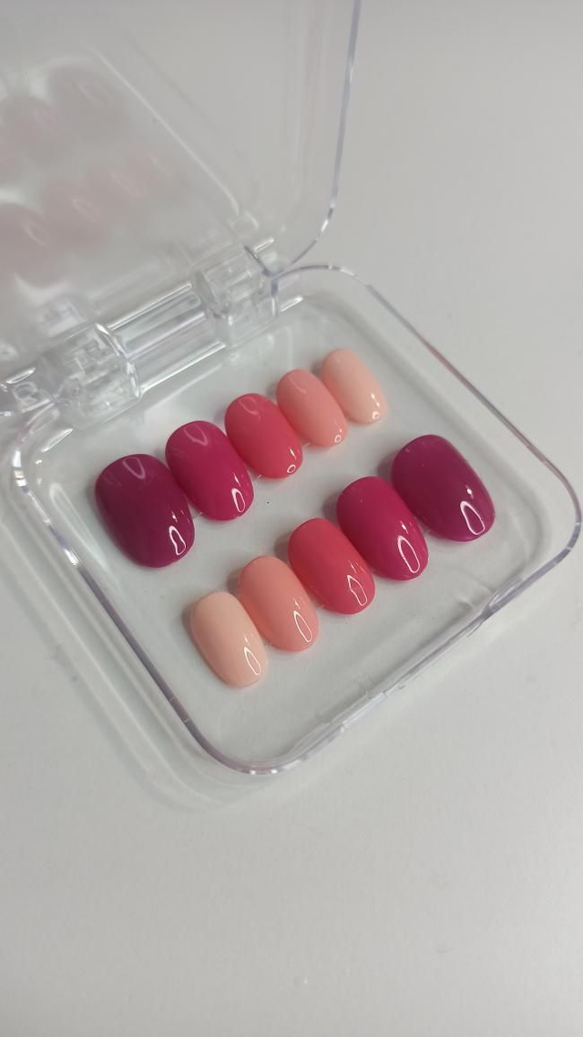 Camaïeu de rose - Oval S