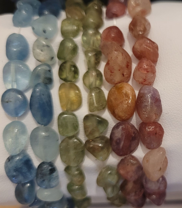 Bracelets en perles naturelles