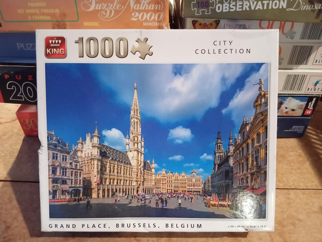Puzzle king 1000 pièces Grand palace Bruxelles 