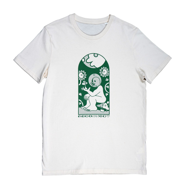 'Reconnect' T-Shirt (Green Print)