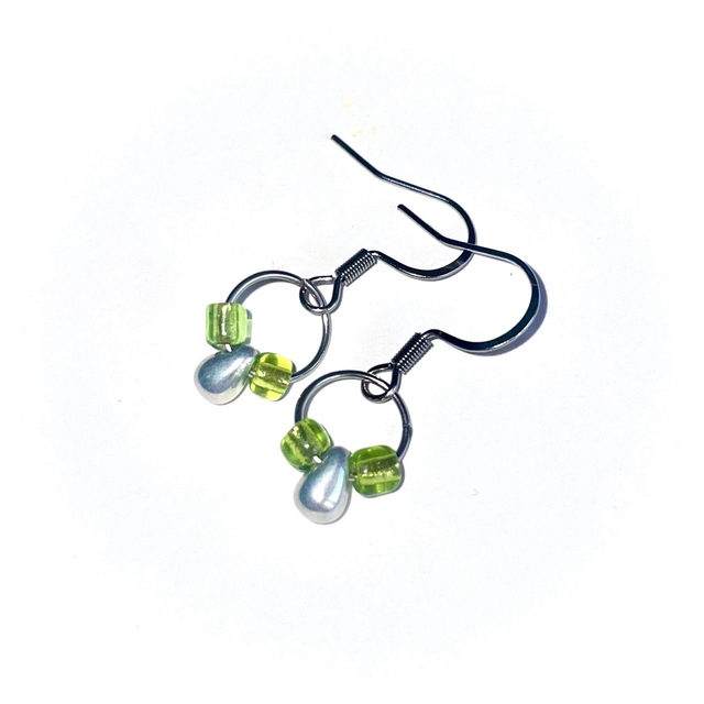 &#039;garden ring #5&#039; earrings