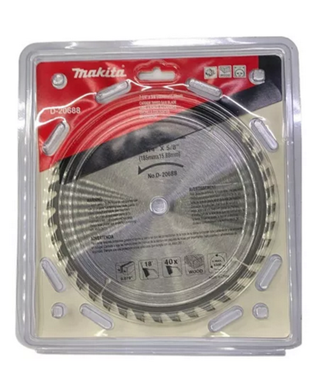 Disco Sierra 7.1/4 X 40 Dientes Makita