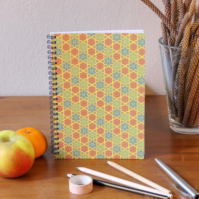 Spiralblock &quot;Anisblumen&quot;