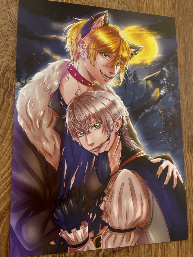 A5 Usui et Aïden Halloween OC