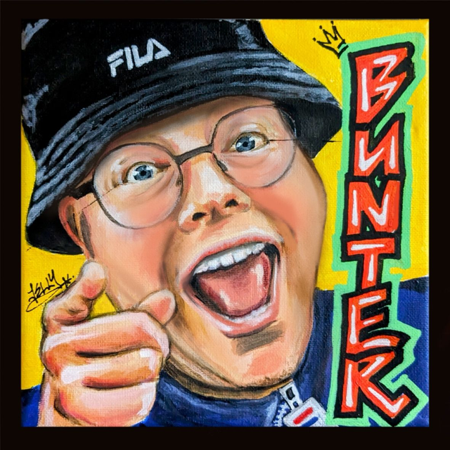 DJ Billy Daniel Bunter sticker