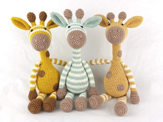 Mini Knuffel Gijs Giraf