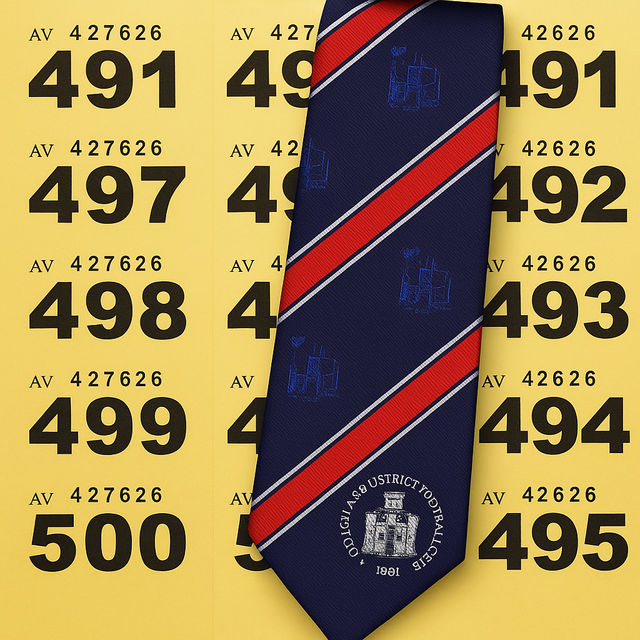 Raffle Ticket &amp; Tie