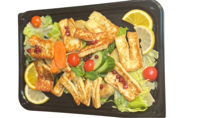 Halloumi frittiertert