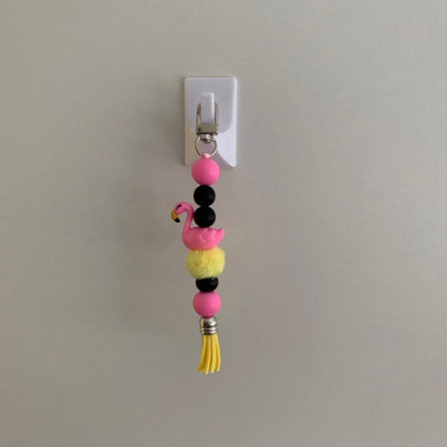 Flamingo met franje 